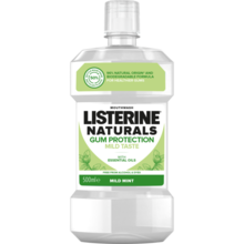 LISTERINE<sup>®</sup> NATURALS GUM PROTECTION